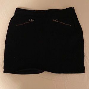 Forever 21 Black Miniskirt